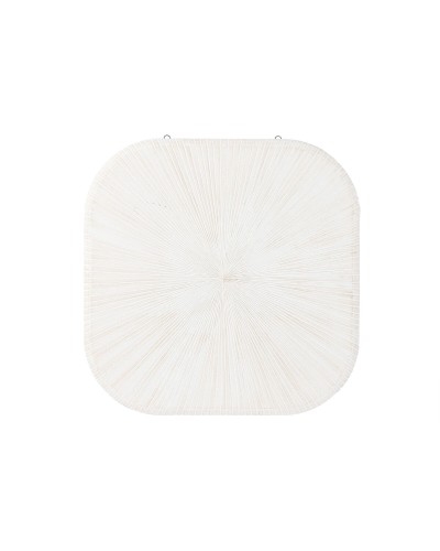 ESPRIT Contemporary Wall Decoration, 89 x 3 x 89 cm, Aged White
