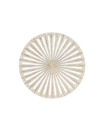 ESPRIT Quadro da Parete Neoclassico, Bianco e Dorato, 91 x 91 cm