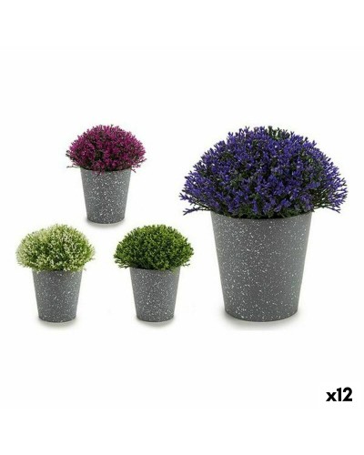Decoratieve plant Plastic 14 x 15 x 14 cm (12 Stuks)
