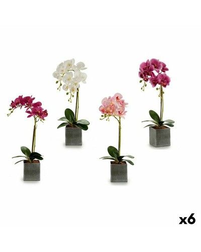 Orchidee Artificiali Decorative (6 Pezzi) - 14x51x18 cm - Per Interni ed Esterni