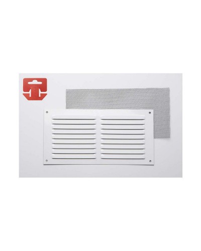 Fepre White Aluminum Mosquito Net Grid, 30 x 15 cm
