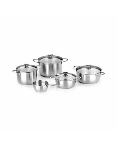 Batteria di Pentole Braisogona BRA in Acciaio Inox, 6 Pezzi