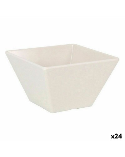 Aperitifschale La Mediterránea Melamin | Strahlendes Weiß | 10x10x6 cm | 24er-Pack
