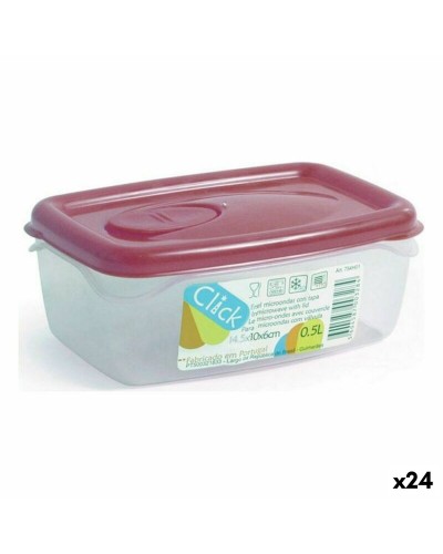 Rechteckige Lunchbox Dem mit Deckel (0,5 L), 14,5 x 10 x 6 cm
