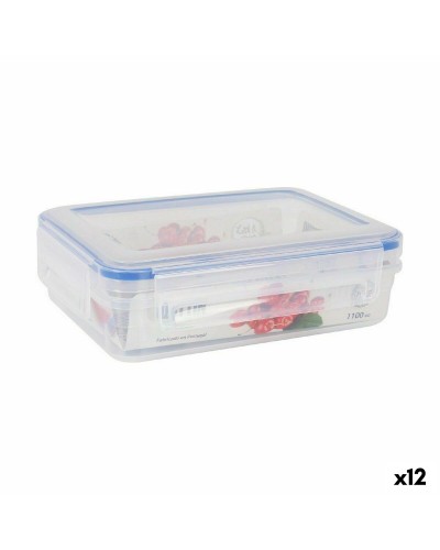 Boîte à Lunch Hermétique Quttin® Rectangulaire 20x15x6cm, Lot de 12, Lunch Box
