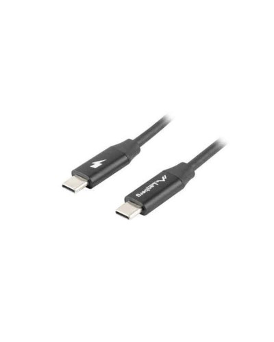 Kaapeli USB C Lanberg CA-CMCM-40CU-0018-BK (1,8 m) Musta