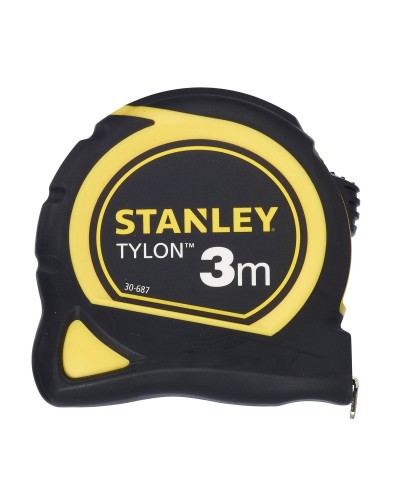 Mètre à Ruban Stanley Tylon 3 m | Mesure Précise pour les Travaux de Bricolage
