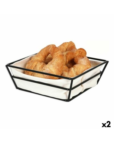 Broodmand Viejo Valle Mand 100% katoen 20 x 20 x 7 cm (2 Stuks)