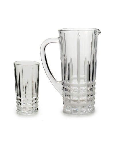 Luminarc Quadro Glasses 250 ml (6pcs) and 1 L Carafe
