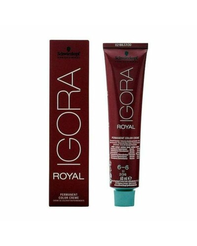 Permanent färg Igora Royal Schwarzkopf 1047 6-6 Nº 6-6 Nº 9.0-rubio muy claro Nº 8.0-rubio claro 60 ml
