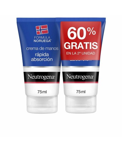 Handkräm Neutrogena omedelbart Absorption (2 x 75 ml)