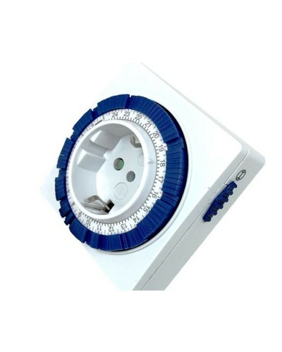 Temporizador eléctrico Silver Electronics 49402 de 3600 W, ideal para el control de electrodomésticos.
