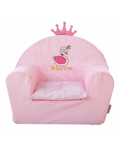 Princess Pink Children's Sofa Bed | Comfort and Play in One Piece of Furniture
