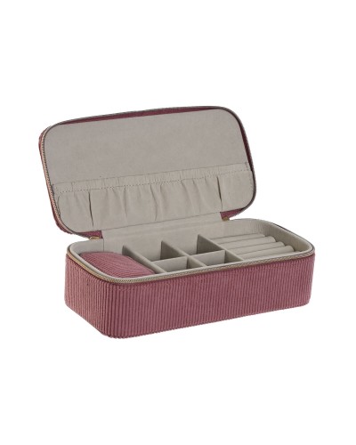 Caja Joyero ESPRIT, 2 Piezas, Crema Magenta, 20,5 x 10 x 6 cm
