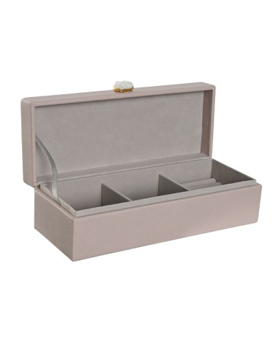 ESPRIT Light Pink Jewelry Box, Compact Dimensions 28.5 x 12.5 x 5.5 cm, Perfect for Storing Valuables and Jewelry
