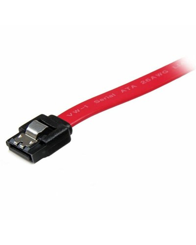 Cable SATA III Startech de 12" (30 cm), LSATA12, 6 Gb/s, recto.
