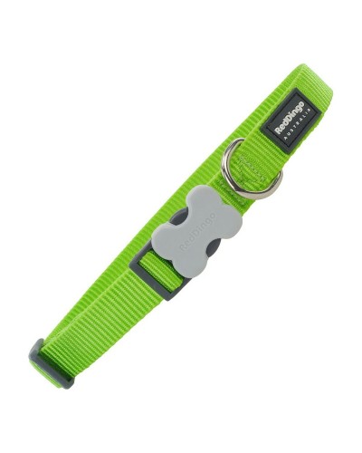 Collier pour Chien Red Dingo Lime Réglable 2,5 cm x 41-63 cm
