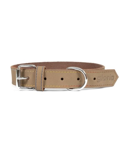 Collar Glamour para Perros Gloria Oasis Beige (1,2 x 35 cm)

