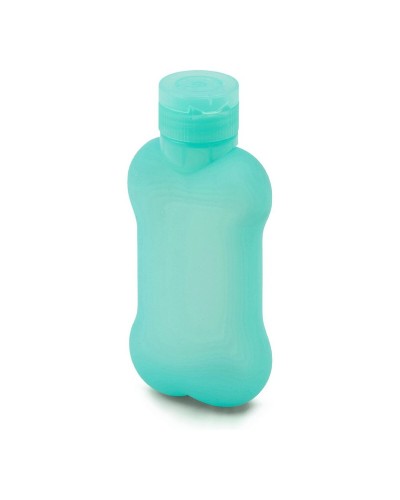 Bouteille pour animaux United Pets Bon Ton Pi en turquoise de 100 ml pour chiens et chats
