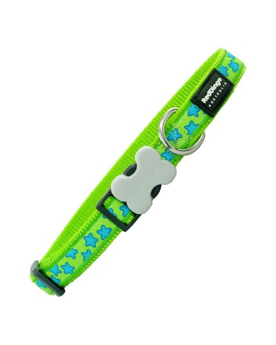 Red Dingo Constellation Star Adjustable Dog Collar (1.2 x 20-32 cm)
