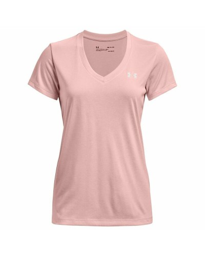 Sport T-shirt Korte Mouwen Under Armour Tech SSV Roze