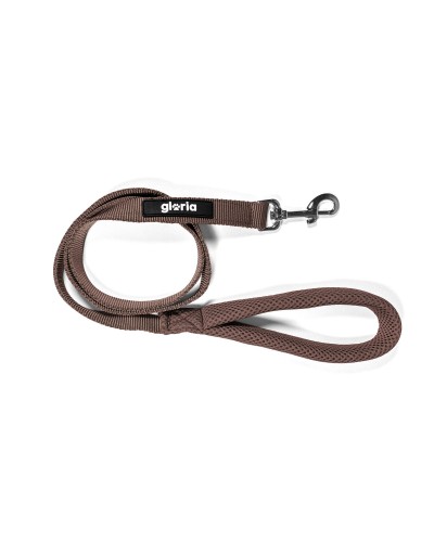 Gloria Dog Leash 120 cm in Brown for Small Breeds
