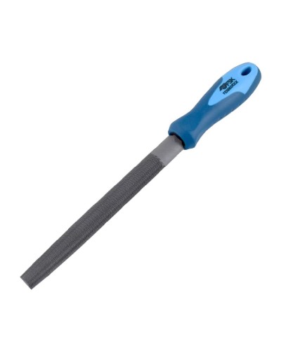 Ferrestock Half-Round File, 250 mm, Ideal for Metal and Wood
