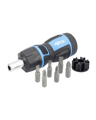 Skruvmejselset Ferrestock Carraca-skruvmejsel (6 pcs)