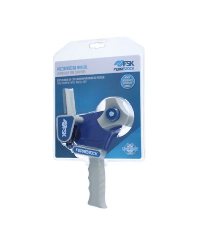 Abroller für Klebeband Ferrestock Blau Manuell für Verpackung
