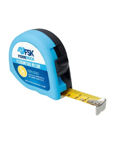 Cinta Métrica Ferrestock: 5 m x 25 mm - Herramienta de Medición Precisa y Duradera
