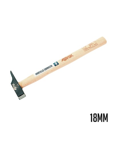 Marteau de maçon Ferrestock de 18 mm, idéal pour les travaux de construction et de rénovation.
