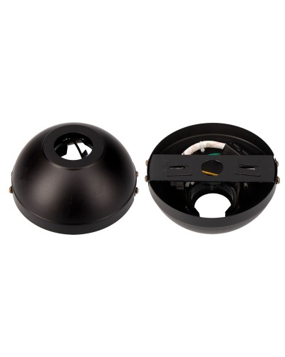 Rosette EDM 33810 Schwarz Aluminium Ersatzteil für Kronleuchter
