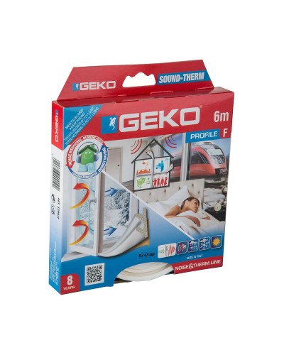 Dragstoppare Geko Vit 6 m