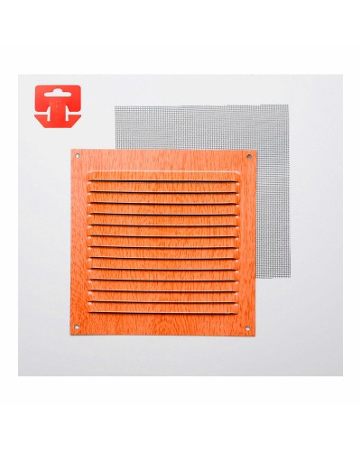 Grille en aluminium Hêtre Fepre pour moustiquaires (15 x 15 cm)
