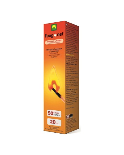 Massó Long Matches (20 cm) - Pack of 50 for Safe Lighting
