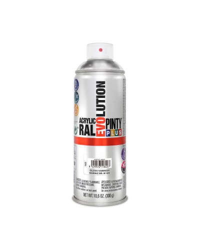 Peinture Aérosol Incolore Pintyplus Evolution B199 400ml pour Protection et Finition
