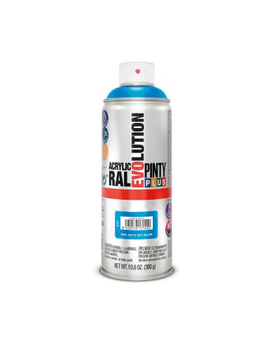 Pintyplus Evolution Spray Paint RAL 5015 Sky Blue 400ml
