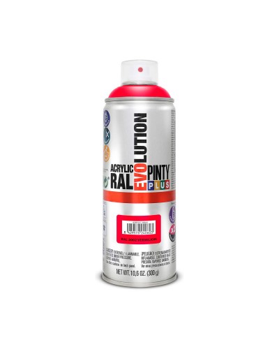 Pintyplus Evolution RAL 2002 Vermilion Spray Paint 400 ml
