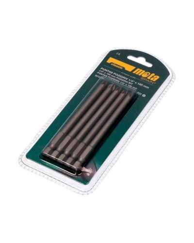 Mota PZ2 Schrauberbits, 25mm, 10er Set, für selbstschneidende Schrauben
