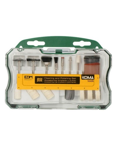 Koma Tools Kit Attrezzi Essenziali 20 Pezzi per Riparazioni, Manutenzione, Fai-da-Te