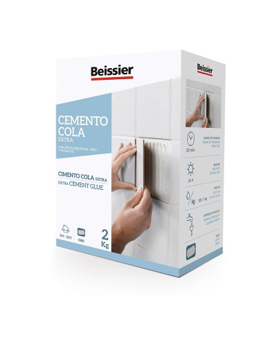 Sementti Beissier 70164-001 Harmaa 2 Kg