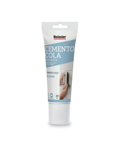 Beissier Cement 200ml, White - Repair Paste for Surfaces
