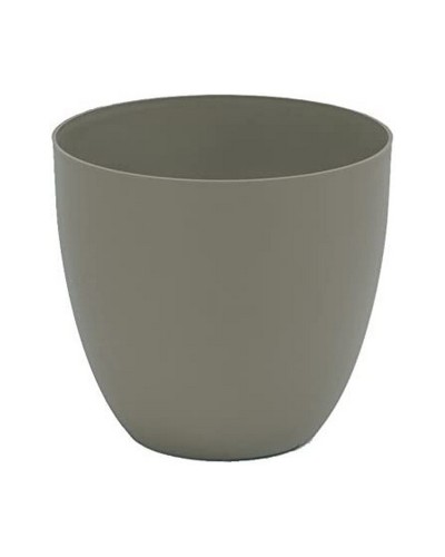 Pot de fleurs Plastiken Taupé Cylindrique en polypropylène Ø 32 cm
