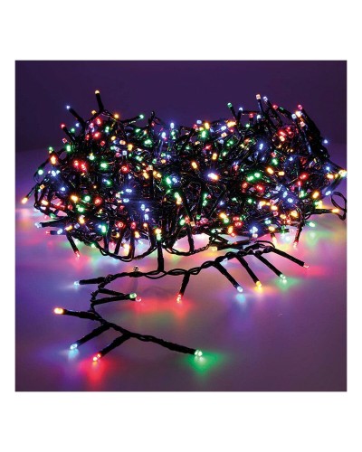 Lumineo Compact Multicoloured LED Garland, 14 m - Create a festive atmosphere
