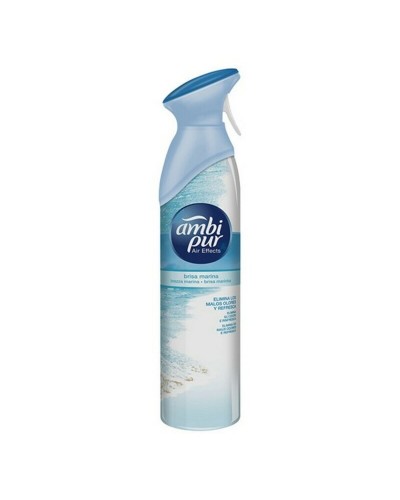 Ambi Pur Air Effects Diffuseur Spray Brise Océan, Brise Marine Rafraîchissante, 300 ml
