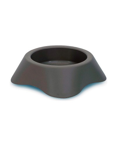 Cuenco Nayeco de Acero Inoxidable para Perros, Antideslizante, Capaz para Comida o Agua.
