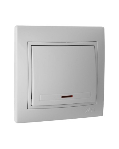 Interruttore Solera ER02ILU 8,3 x 8,1 cm, Soluzione di Illuminazione Elegante