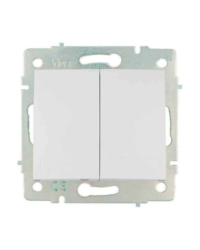 Solera Schalter | 8,3 x 8,1 cm | Eleganz und Funktionalität für Ihre Heimbeleuchtung
