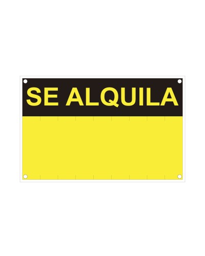 Kyltti Normaluz Se alquila PVC (45 x 45 x 70 cm)