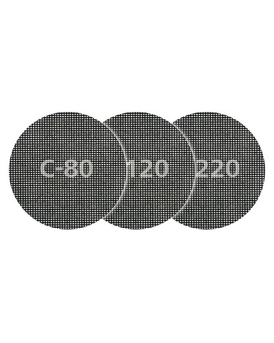 Wolfcraft Disques Abrasifs Set 5 Pièces
